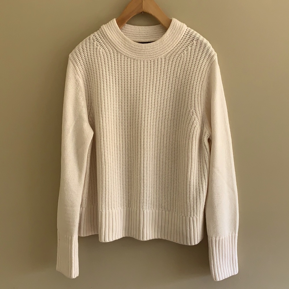 BANANA REPUBLIC Mockneck Sweater - Medium